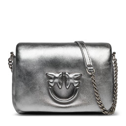 Pinko Rankinė Pinko Love Click Puff Baby Al 23-24 PLTT 101584 A0F8 Silver ZZFO
