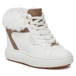 Guess Botine Guess Roxana FL8ROX FAL12 WHBBR
