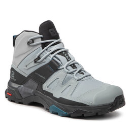 Salomon Chaussures de trekking Salomon X Ultra 4 Mid Gtx W GORE-TEX L41624900 Quarry/Black/Legion Blue