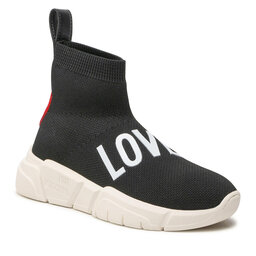 LOVE MOSCHINO Laisvalaikio batai LOVE MOSCHINO JA15123G1FIZ800A Nero/Bian