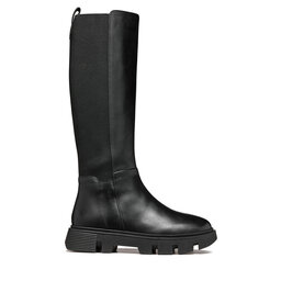Geox Loafersy Geox Vilde D46UAD 043NH C9999 Černá