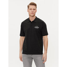 Jack&Jones Jack&Jones Поло Forest 12248621 Чорний Standard Fit