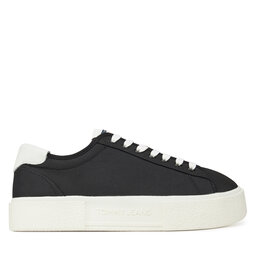 Tommy Jeans Сникърси Tommy Jeans Tjw Flatform Canvas Sneaker EN0EN02792 Черен