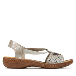Rieker Sandali Rieker 60880-90 Siva