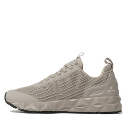 

Снікерcи EA7 Emporio Armani X8X154 XK357 S834 Silver Cloud+White, Бежевий