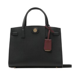 Tory Burch Handväska Tory Burch Small Robinson Satchel 143194 Black 011