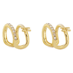 Elisabetta Franchi Naušnica na klipsu Elisabetta Franchi OR-03A-46E2-V160 Zlatna