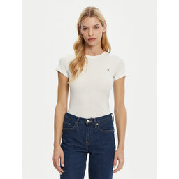 Tommy Jeans Tommy Jeans T-Shirt DW0DW20459 Weiß Slim Fit