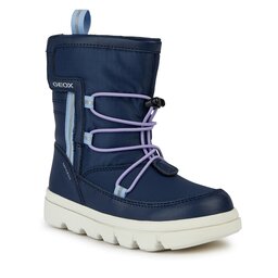Geox Śniegowce Geox J Willaboom Girl B A J36HWC 054FU C4231 S Navy/Sky