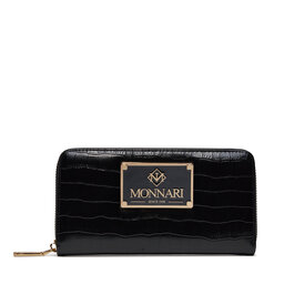 Monnari Stor damplånbok Monnari PUR0140-020 Matt Black