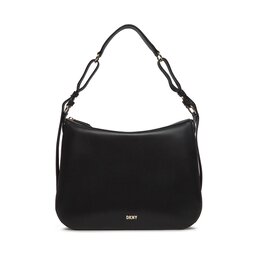 DKNY Handväska DKNY Gramercy Md Hobo R33CCY37 Blk/Gold BGD