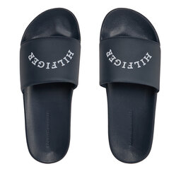 

Шльопанці Tommy Hilfiger Curve Hilfiger Mtype Pool Slide FM0FM04912 Desert Sky DW5, Голубий