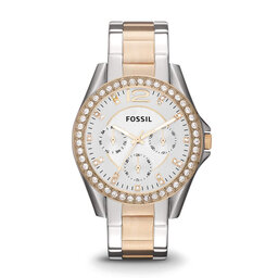 Fossil Ceas Fossil Riley ES3204 2T Silver/Gold