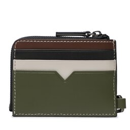 

Ключниця Tommy Hilfiger Th Holder Leather Cc With Zip AM0AM11001 0F3, Хакі
