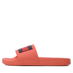 

Шльопанці Tommy Jeans Flag Pool Slide EN0EN02351 Santa Fe Sunset XKI, Кораловий