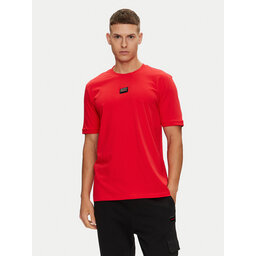 HUGO Hugo Majica Diragolino_Gel 50528171 Rdeča Regular Fit