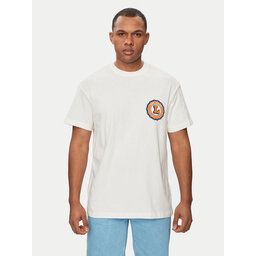 Lee Lee Camiseta Varsity 112350085 Écru Relaxed Fit
