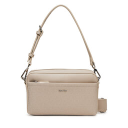 Calvin Klein Τσάντα Calvin Klein Ck Must Aop Double Straps Camera LV04F3080G Μπεζ
