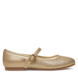 Tommy Hilfiger Pantofi Tommy Hilfiger Ballerina T4A3-33930-0572 S Auriu