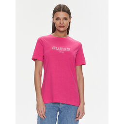 Guess Guess Футболка Eleanora V4RI10 K8HM4 Рожевий Regular Fit