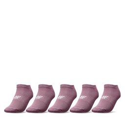 4F Set di 5 paia di calzini corti da donna 4F 4FWAW23USOCF214 54S