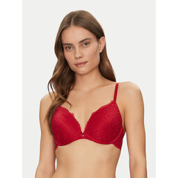 Hunkemöller Hunkemöller Nedrček s kostjo Marine 300245 Rdeča