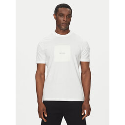 BOSS BOSS Póló Logo 50538096 Fehér Regular Fit