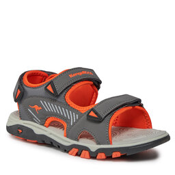 KangaRoos Sandale KangaRoos 10049 000 2124 Steel Grey/Flame