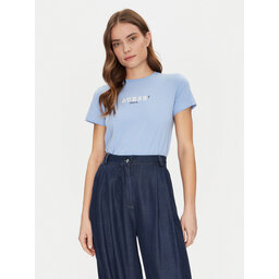 Guess Jeans Guess Jeans Marškinėliai W5RI54 J1314 Mėlyna Regular Fit