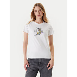 Converse Converse T-Shirt Nature Star Chevron 10027752-A02 Λευκό Regular Fit