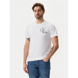 Calvin Klein Jeans Calvin Klein Jeans Camiseta Meta Monogram J30J325498 Blanco Regular Fit