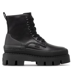 

Черевики туристичні Buffalo Raven Laceup Hi 1630802 Black, Чорний