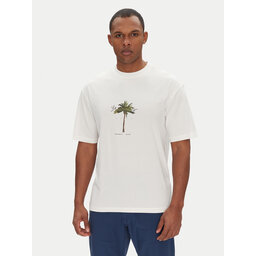 HUGO HUGO Camiseta Duwom 50538972 Écru Relaxed Fit