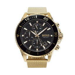 BOSS Laikrodis Boss Admiral 1513906 Auksinė