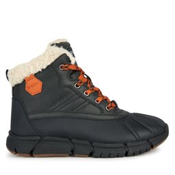 Geox Kozaki Geox J Flexyper Boy B Abx J269XE 0ME50 C0038 S Czarny