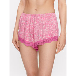 Hunkemöller Hunkemöller Pyjamashorts Animal 202322 Rosa Comfortable Fit