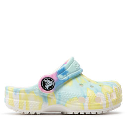 

Шльопанці Crocs Classic Tiedye Graphic Clog T 206994 White/Multi, Кольоровий