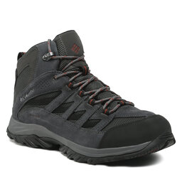 Columbia Trekingová obuv Columbia Crestwood Mid Waterproof BM5371 Dark Grey/Deep Rust 089