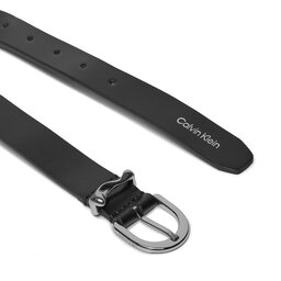 

Жіночий ремінь Calvin Klein Round Organic Loop Belt 2.5 K60K611930 BEH, Чорний