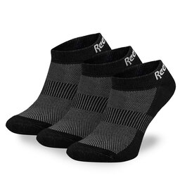 Reebok Unisex trumpų kojinių komplektas (3 poros) Reebok R0356-SS24 (3-pack) Juoda