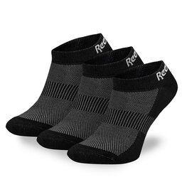 Reebok Zestaw 3 par niskich skarpet unisex Reebok R0356-SS24 (3-pack) Czarny