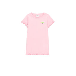 Coccodrillo Coccodrillo Camiseta WC5143204CGK Rosa Slim Fit