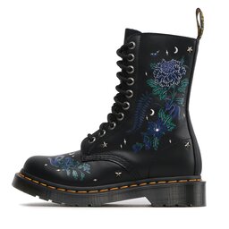 

Берци Dr. Martens 1490 27660001 Mystic Garden Floral Softy T, Чорний