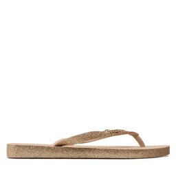 

В'єтнамки Ipanema Maxi Glow Fem 27000 Beige/Gold AK784, Бежевий