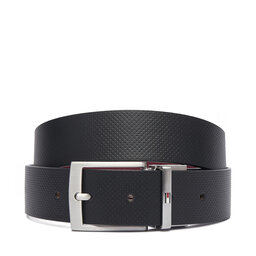 Tommy Hilfiger Gürtel Tommy Hilfiger Adan Rev 3.5 Pebble AM0AM14566 Schwarz