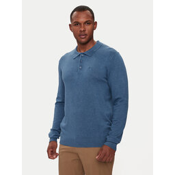 Lindbergh Lindbergh Polo marškinėliai 30-800144 Mėlyna Regular Fit