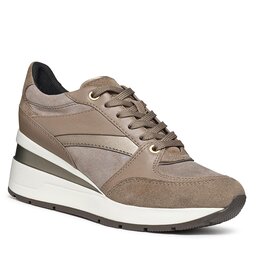 Geox Zapatillas Geox D Zosma D368LA 085TC C6692 Dk Taupe