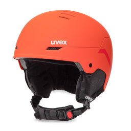 Uvex Skihelm Uvex Wanted S5663065005 Fierce Red Stripes Mat