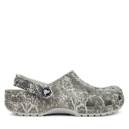 Crocs Pantoletten Crocs Classic Pop Animal 214153 Grau