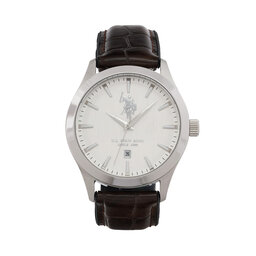 U.S. Polo Assn. Годинник U.S. Polo Assn. Yale USP7369WH Коричневий